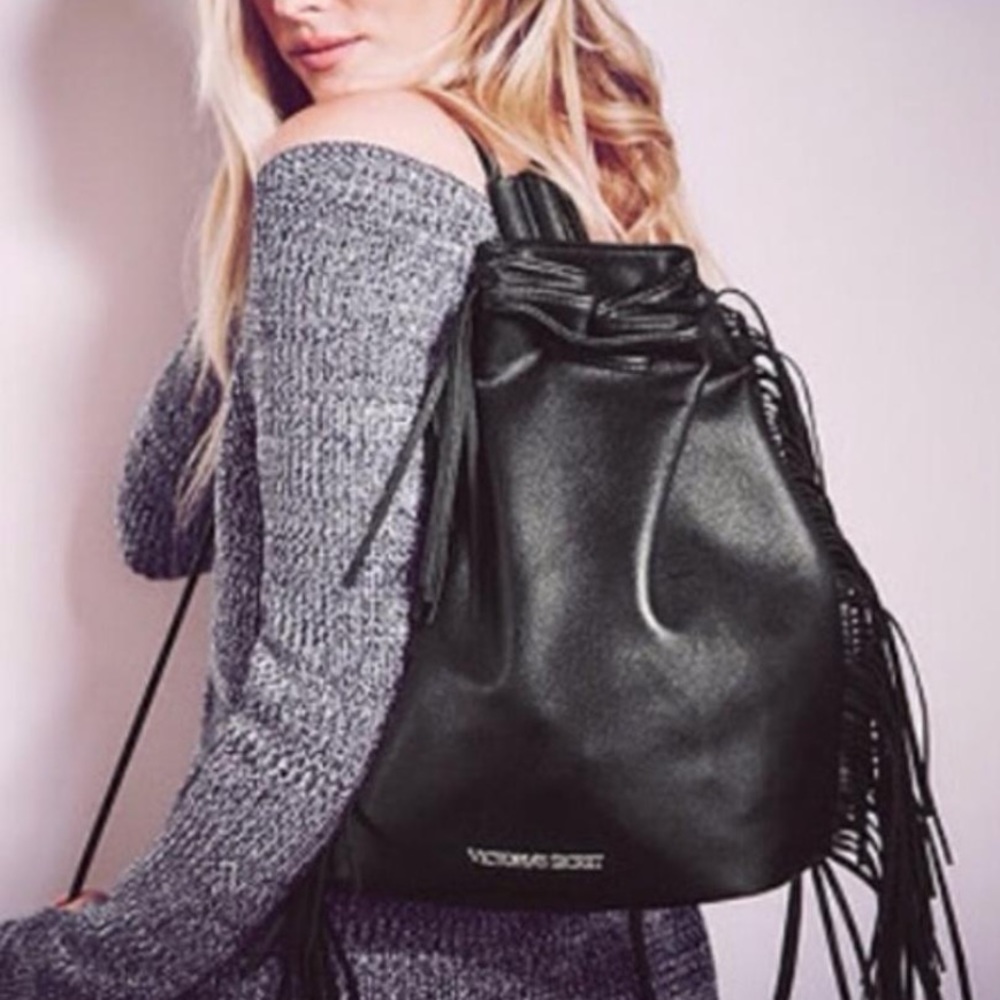 Victoria Secret Fashion Show  Fringed Backpack